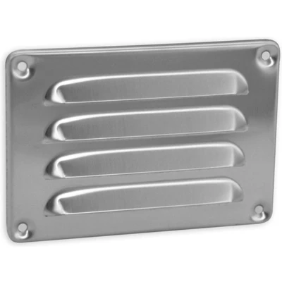 Afbeelding van Nedco Schoepenrooster aluminium 130x90mm