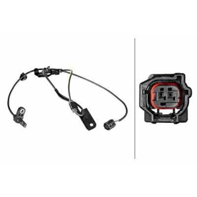 Afbeelding van HELLA 6PU 358 217 441 ABS Sensor Met verbindingsstuk Geluidsensor 2 1103 TOYOTA: RAV4 III Off Road
