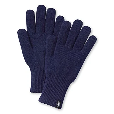 Afbeelding van Smartwool Liner Handschoenen, Maat: Large, Deep navy