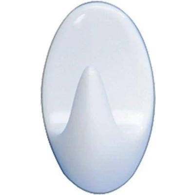 Afbeelding van Wenko Kleefhaken 4x2x2.5cm Kunststof Chroom