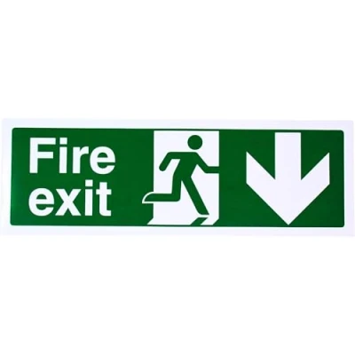 Afbeelding van Vsafety noodbord van hard plastic, 1 mm, liggend formaat, 450 mm x 150