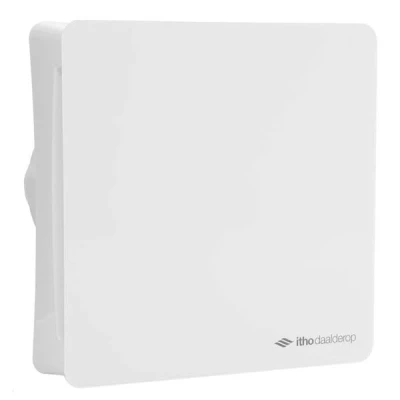 Afbeelding van Itho Daalderop BTV SSST T badkamerventilator 75 m3/h met nalooptimer en 2 standen. Artikelnr: 53 00356