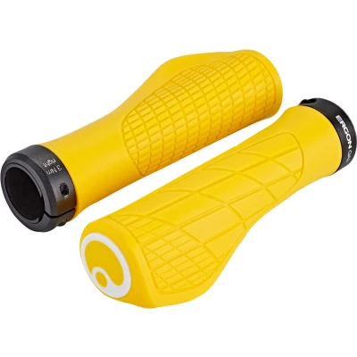 Afbeelding van Ergon handvatten GA3 L geel
