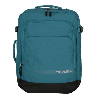 Afbeelding van Travelite Kick Off Cabin Size Duffle/Backpack petrol Weekendtas