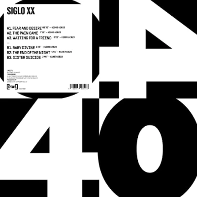 Afbeelding van Siglo XX PIAS 40th anniversary (12&quot; Vinyl Single)