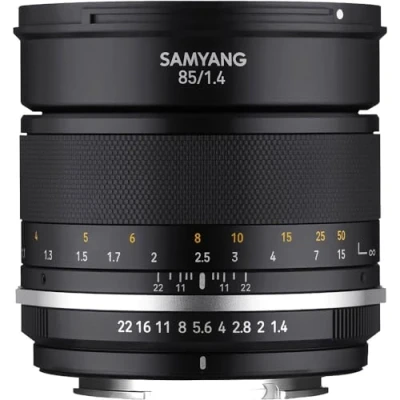 Afbeelding van Samyang MF 1.4/85 MK2 Fuji X (Fujifilm X, Volledig formaat, APS C / DX), Objectief, Zwart