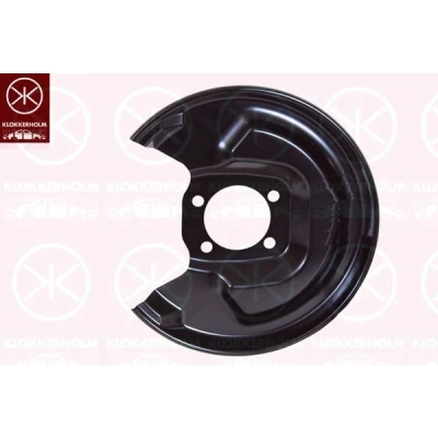 Afbeelding van KLOKKERHOLM 8155878 Stofplaat remschijf Achteras rechts TOYOTA: Yaris III Hatchback, II Hatchback