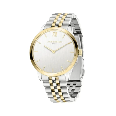 Afbeelding van Liebeskind Berlin UHR Horloge, Dames, Maat: One Size, Bicolor silber gold