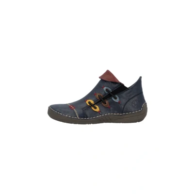 Afbeelding van Rieker Enkellaarzen voor dames, 72581, 36 EU, Blauw, 38 EU
