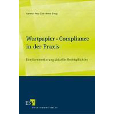 Afbeelding van Wertpapier Compliance in der Praxis