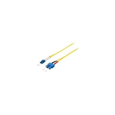 Image de equip Pro Cordon de raccordement mode unique ST (M) pour 3 m fibre optique duplex 9 / 125 micromètres OS2 sans halogène jaune