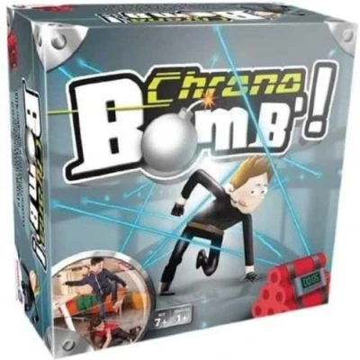Afbeelding van Dujardin Chrono Bomb gezelschapsspel actiespel vermijd lasers om de bom onschadelijk te maken alleen of met vrienden spelen kinderspel 1 speler en meer vanaf 7 jaar