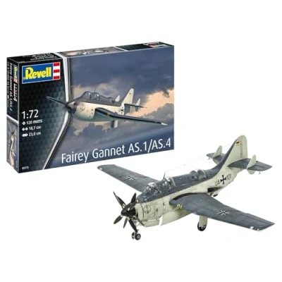 Afbeelding van 1:72 Revell 03775 Fairey Gannet AS.1/AS.4 Propeller Vliegtuig Plastic Modelbouwpakket