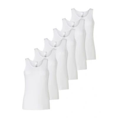 Afbeelding van Schiesser 6ER PACK 95/5 Modern Hemd, Dames, Maat: 46, Weiß