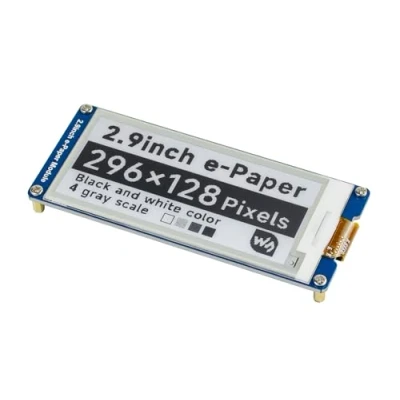 Afbeelding van Waveshare 2,9 inch E Paper Display Panel Module Kit 296x128 Resolution Ink Electronic Screen for Raspberry Pi/Jetson Nano/Arduino/STM32 Ondersteuning Partial Refresh SPI Interface