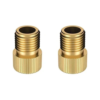 Afbeelding van 2 stuks messing Presta naar Schrader Bike Valve Adapter Converter