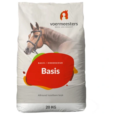 Afbeelding van Voermeesters Basis Paardenvoer 20 kg