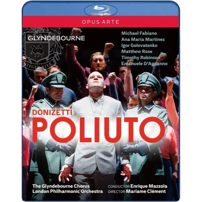Afbeelding van London Philharmonic Orchestra, Enrique Mazzola Donizetti: Poliuto (Blu ray)