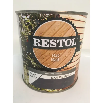 Afbeelding van Restol Houtolie Mat Bruin Naturel 0,75 liter