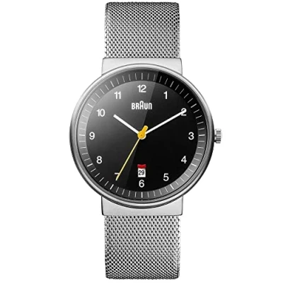 Afbeelding van Braun classic gent BN0032BKSLMHG Mannen Quartz horloge
