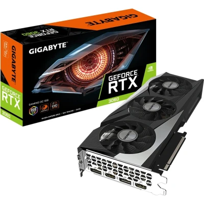 Afbeelding van Graphics card Gigabyte GV N3060GAMING OC 12GD NVIDIA GeForce RTX 3060