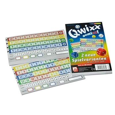 Afbeelding van NSV 4033 Qwixx Gemixxt Kubus Spel, met Extra Blokken Set van 2