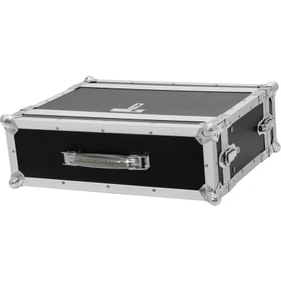 Afbeelding van Roadinger flightcase 19 inch CO DD, 3U, 24cm diep, zwart