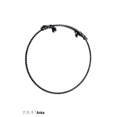 Image de F.R.A. Cordéo Anka 12mm Noir/Blanc