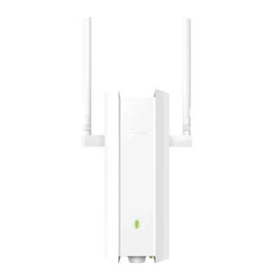 Image de TP Link Omada EAP625 Outdoor HD V1 Borne d&#039;accès sans fil Wi Fi 6 Bluetooth 2.4 GHz, 5 GHz géré par le Cloud montage sur mur/sur poteau