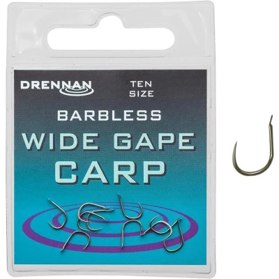 Afbeelding van Drennan Wide Gape Carp Spade Barbless (10pcs) Maat : 14
