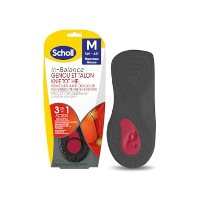 Afbeelding van Scholl In Balance Inlegzolen Knie tot Hiel Maat M 1PR