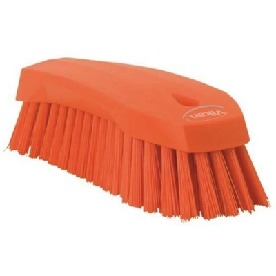 Image de VIKAN 38907 brosse à main L, 200 mm, polyester, dur, orange 3890/7