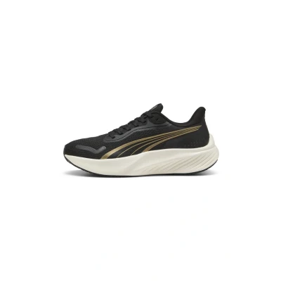 Afbeelding van Pounce Lite hardloopschoenen, Zwart/Goud, Maat 36 PUMA