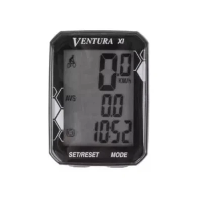 Afbeelding van Ventura Fietscomputer Xl 11 Functies Zwart