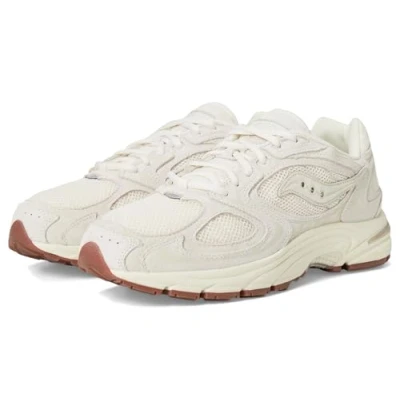 Afbeelding van Saucony GRID JAZZ Unisex Sneakers laag, Maat: 37, Ivory Leer en textiel