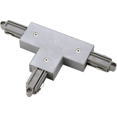 Afbeelding van SLV 143072 T verbinder 230V railsysteemcomponenten 1 fasig Zilver grijs