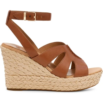 Afbeelding van Ugg Australia Dammes Schoenen Hakken Sleehakken Bruin 40.5