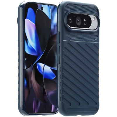Afbeelding van imoshion Thunder Backcover voor de Google Pixel 10 Pro Donkerblauw