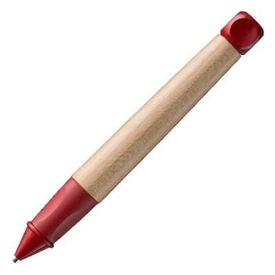 Image de LAMY abc red Porte mine d&#039;apprentissage adapté aux enfants avec grip ergonomique et bois d&#039;érable robuste M 44 fine 1.4 mm