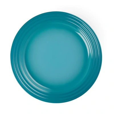Afbeelding van Le Creuset Ontbijtbord 22cm/ Caribbean Blauw Aardewerk