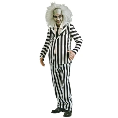 Afbeelding van &quot;Verkleedkostuum Beetlejuice™ voor heren Verkleedkleding XL&quot;