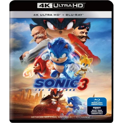 Afbeelding van Sonic The Hedgehog 3 (4K Ultra HD Blu ray)