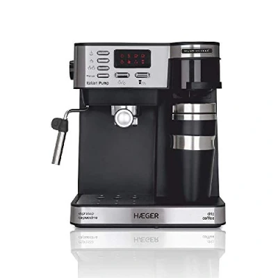 Image de Machine à Café Espresso et Filtre HAEGER Multi Coffee Réservoir 1.20L Puissance 1450W 15 bar