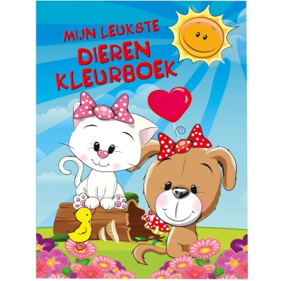 Afbeelding van Kleurboek Mijn Leukste Dieren