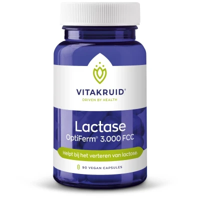 Afbeelding van Vitakruid Lactase Optiferm 3.000 FCC Capsules