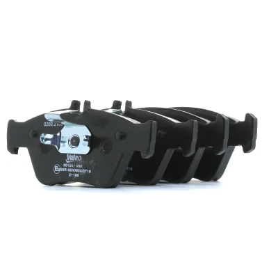 Afbeelding van VALEO 301357 Remblokkenset FIRST Vooras Excl. slijtage waarschuwingscontact Zonder anti kreukplaat MERCEDES BENZ: E Class Saloon, SLK, C Saloon