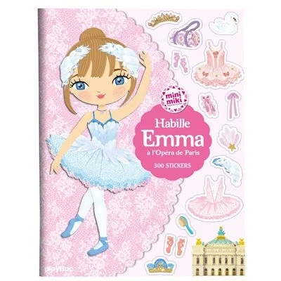Image de Minimiki Stickers Habille Emma à l&#039;Opéra de Paris