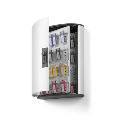 Image de Durable 197723 Keybox Code Armoire pour 48 clés Fermeture par Combinaison à Avec 6 Porte KEY CLIP