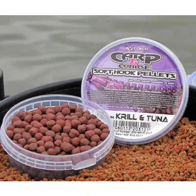 Afbeelding van Bait Tech Carp &amp; Coarse Soft Hook Pellets 6mm Krill Tuna