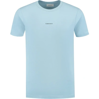 Afbeelding van Pure Path Tshirt Backprint Licht blauw XL